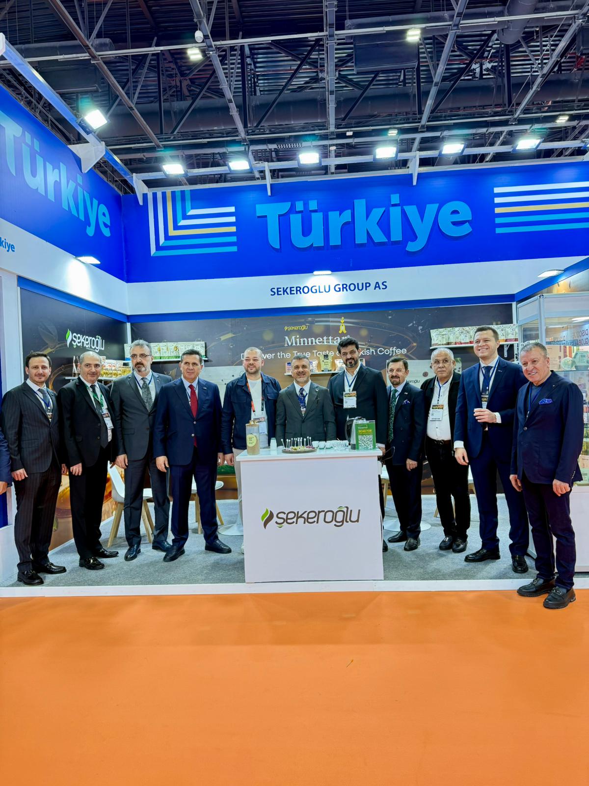 Gulfood Fuarı kapsamında, Gaziantep İhracatçılar Birliği (GAİB) yetkilileri standımızı ziyaret ettiler!